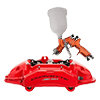 Brake Calliper Painting